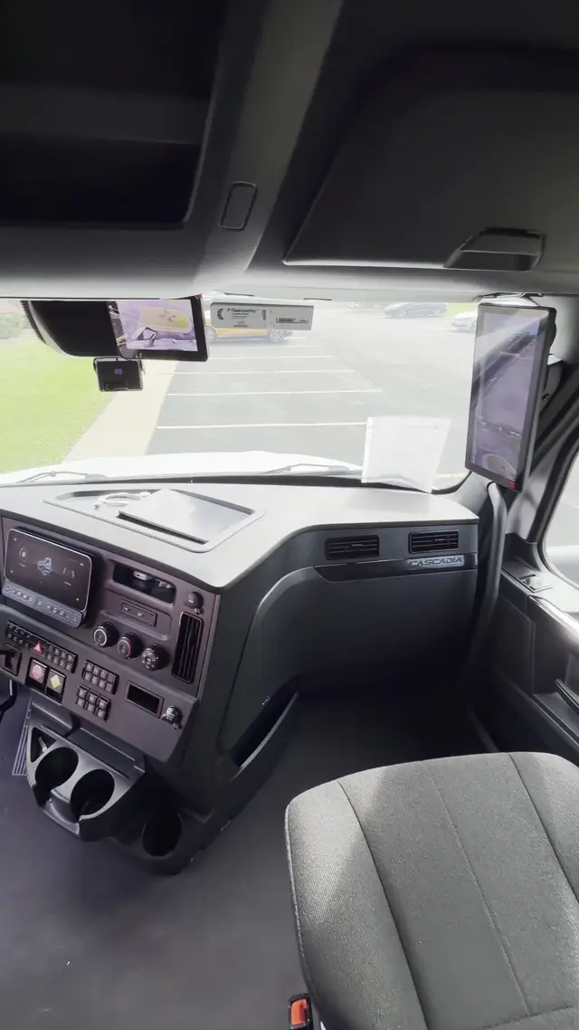 Dashboard inside a BILATO truck
